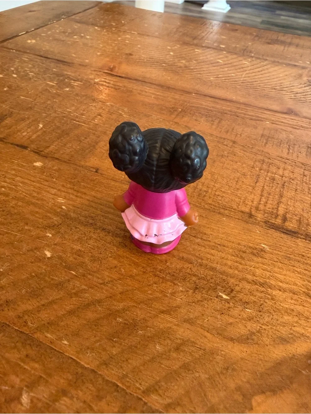 Fisher Price Little People Tessa pink dress as is